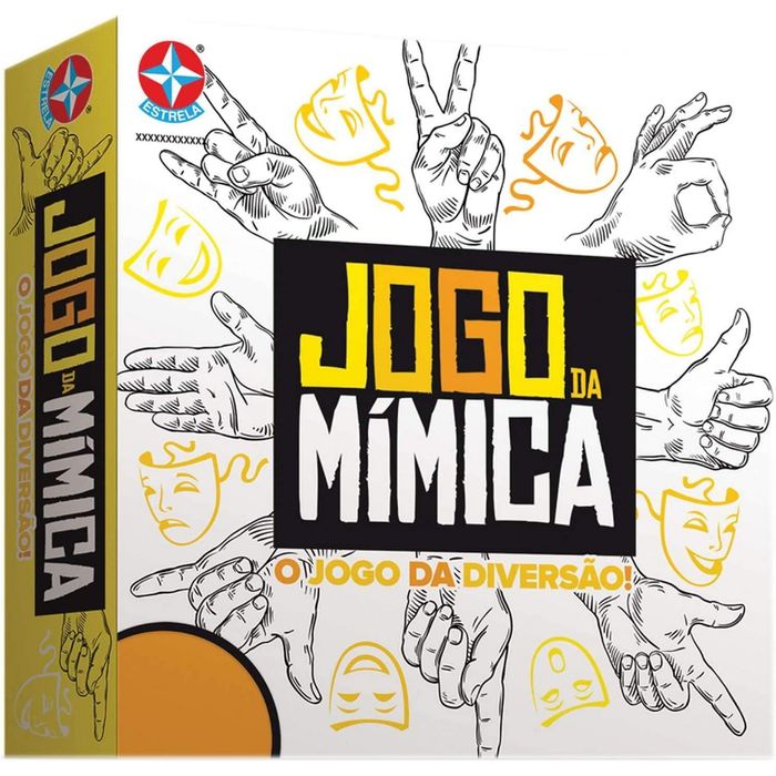 Jogo da Mímica Brinquedo - Estrela