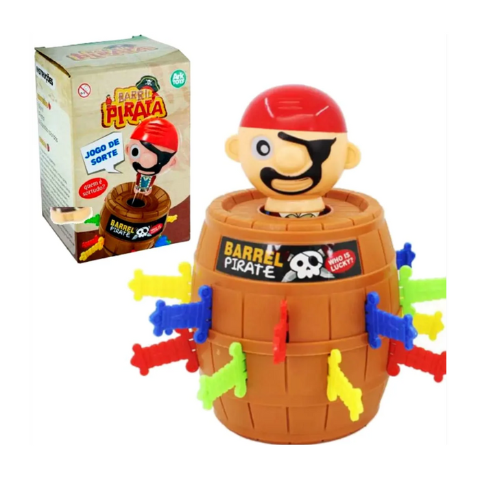 Jogo Barril Pirata - Ref AKT4060 ARK Toys