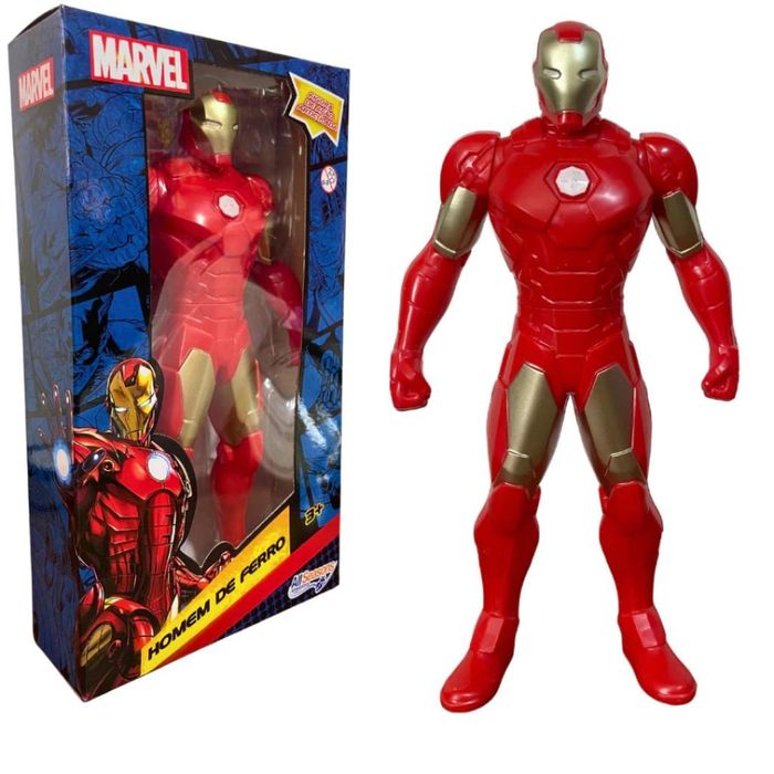 Figura Bonecos Marvel Vingadores 22cm Coleção Heróis