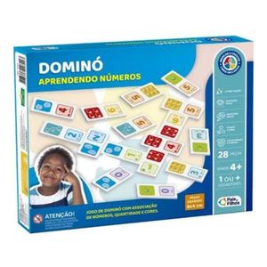 Dominó - Aprendendo Números - Jogo Educativo - Pais & Filhos - Linha Inclusiva - Brincar e Crescer