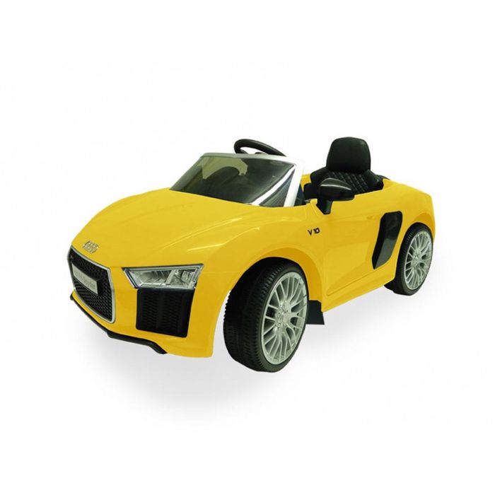 Carro Eletrico Audi R8 Amarelo 6V - Xalingo