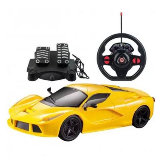 Carrinho de Controle de Remoto - Racing SpeedX - Amarelo - Multikids