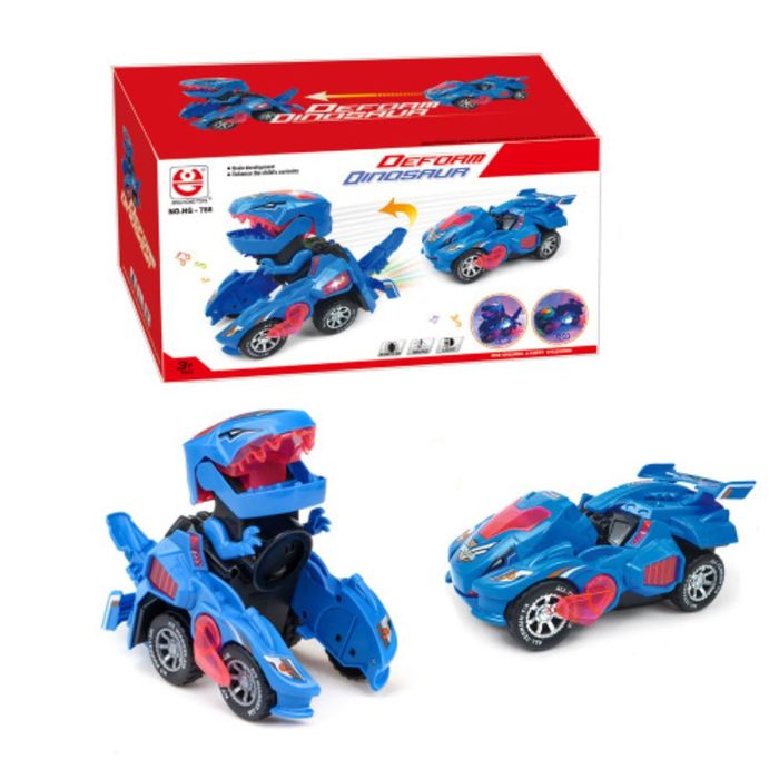 Brinquedo Infantil Dinossauro Transformers Com Luz e Som