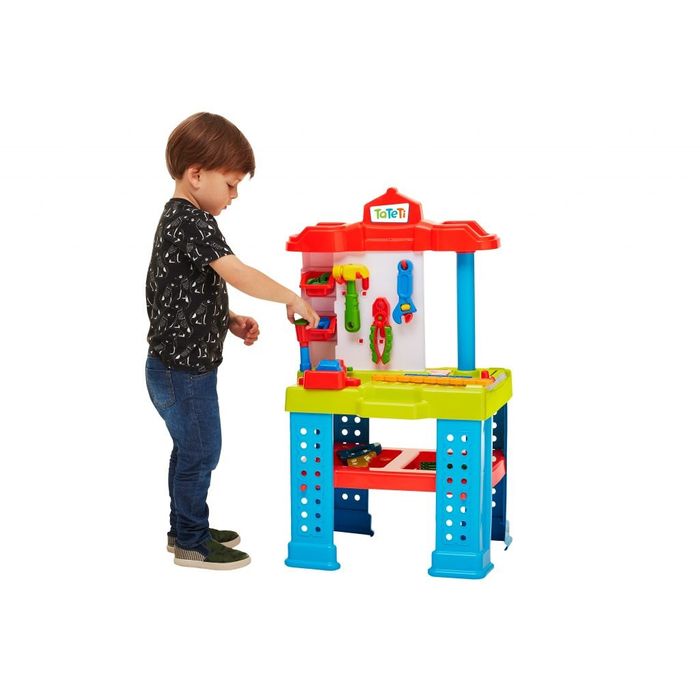 Brinquedo Infantil Bancada de Ferramentas de Trabalho - Ref 0450 TaTeTi