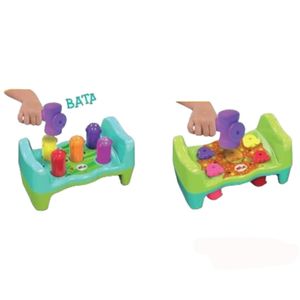 Brinquedo Didático Bate Rebate Minhoquinhas - Ref 1172 - Elka Brinquedos