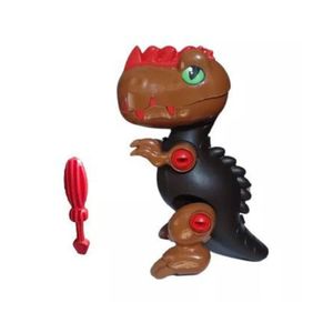 Boneco Rex Dinossauro Educativo Monta e Desmonta - Samba Toys