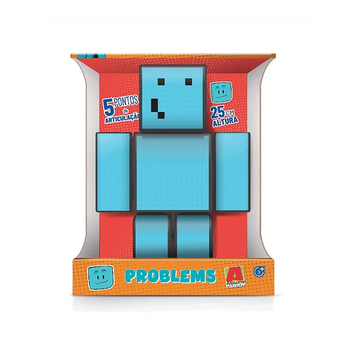 Boneco Pequeno Problems 25Cm - Ref KL88655