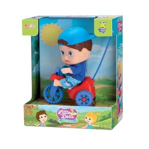 Boneco Little Dolls Playground Triciclo Menino - Ref 8111 - Divertoys