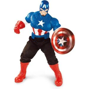 Boneco Capitão América 10 Falas Sons - Ref 0582 - Mimo Brinquedos