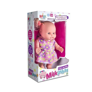 Boneca Infantil Milkinhas Loira - Ref 476