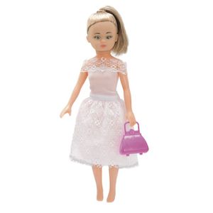 Boneca Infantil Cherry Noiva - Ref 625 - Anjo Toys