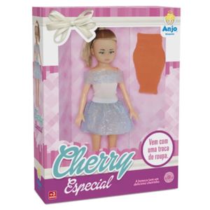 Boneca Infantil Cherry Especial - Ref 655 - Anjo Toys