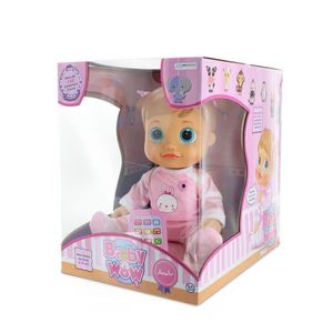 Boneca Baby Wow Analu Interativa + De 150 Frases Com Movimento Reais Multikid