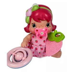 Boneca Baby Moranguinho Amiguinha 20 Cm Mimo Com Acessórios