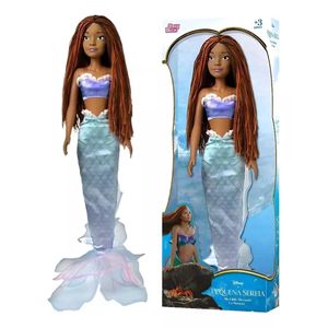 Boneca Ariel A Pequena Sereia 55Cm - Ref 1749 Baby Brink