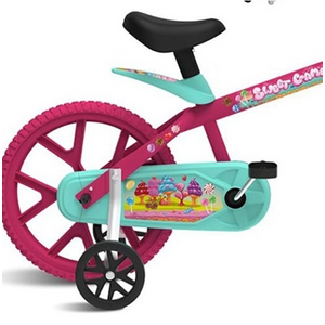 Bicicleta Infantil Aro 14 Sweet Game - Ref 3046 BANDEIRANTE