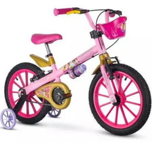 Bicicleta Aro 16 Princesas - Nathor