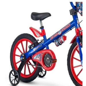 Bicicleta Aro 16 Capitão América - Nathor