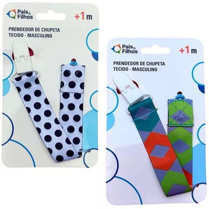 Acessório Para Bebê Prendedor De Chupeta Infantil - Ref 11295 - Pais & Filhos