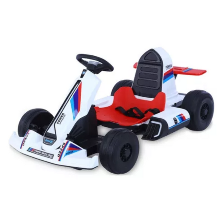 KART BRANCO R/C ELETRICO 12V - Ref 2900