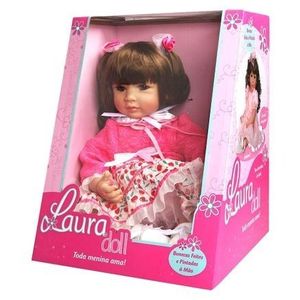 Boneca Laura Doll Cherry - Bebê Reborn