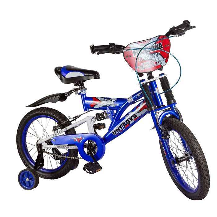 Bicicleta Montana Aro 16 Azul Unitoys - Ref 1047