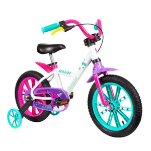 Bicicleta Infantil Caloi Cecizinha Aro 14 Com Rodinhas - Nathor