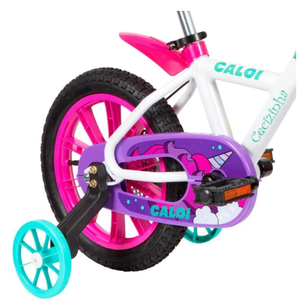 Bicicleta Infantil Caloi Cecizinha Aro 14 Com Rodinhas - Nathor