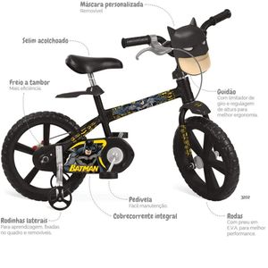 Bicicleta 14 Batman 3121 - Bandeirante