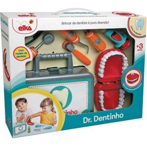 Brinquedo Infantil Maleta De Dentista Doutor Dentinho - Elka