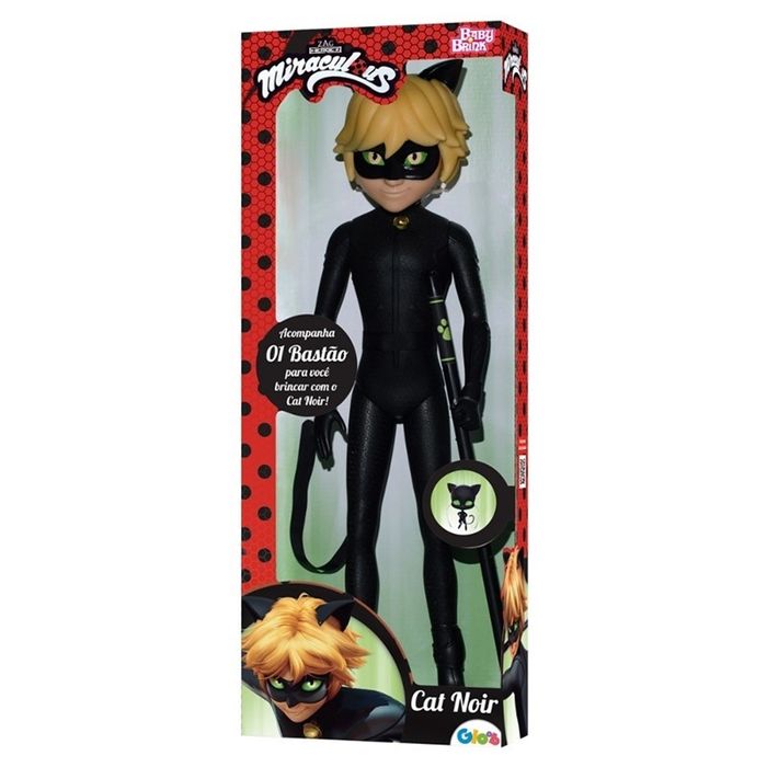 Boneco Miraculous Cat Noir ref 1861 Baby Brink