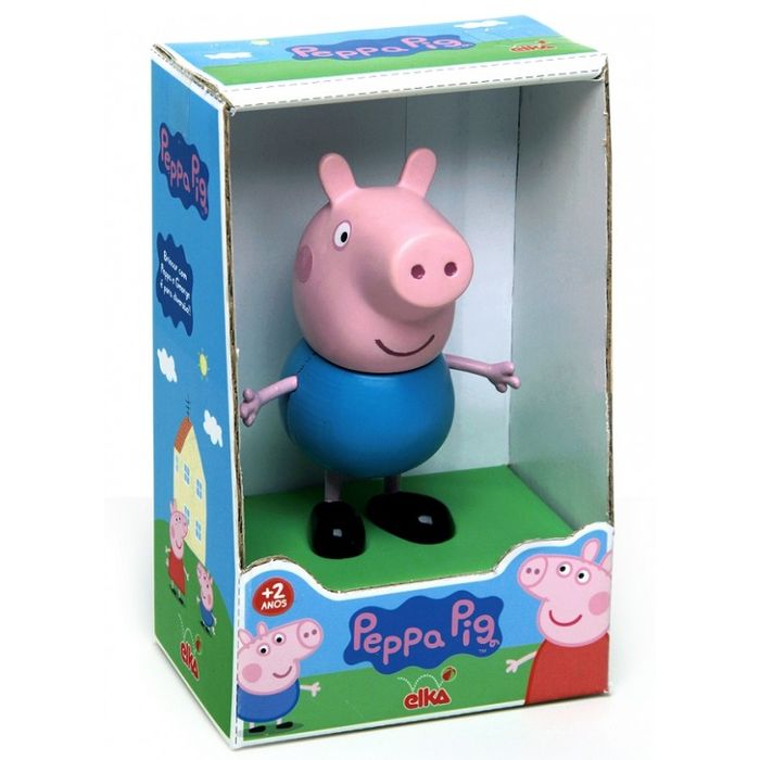 Boneco George Peppa Pig - Ref. 998 - Elka