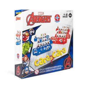 Jogo Cara a Cara Avengers Estrela infantil - vingadores