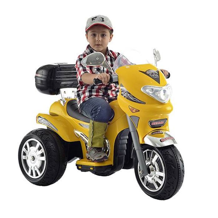 Moto Elétrica Infantil Sprint Turbo Amarelo 12V - 190 Biemme