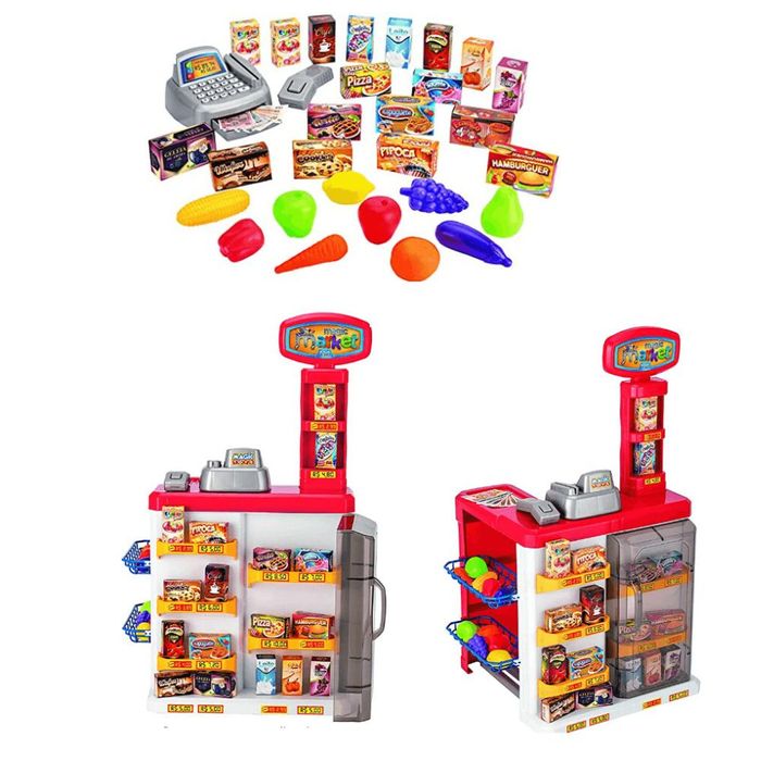 Mercado Infantil Magic Market Dinheirinho Bip E Som 8048 - MAGIC TOYS