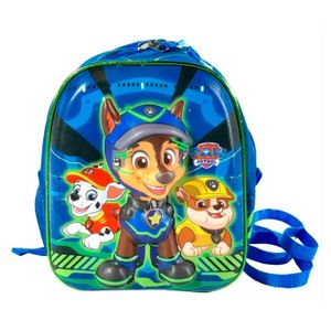 Kit Mochila Infantil patrulha canina Diplomata Maxtoy - Mala Infantil com Rodinha Tripla + lancheira Infantil com Al‡a d