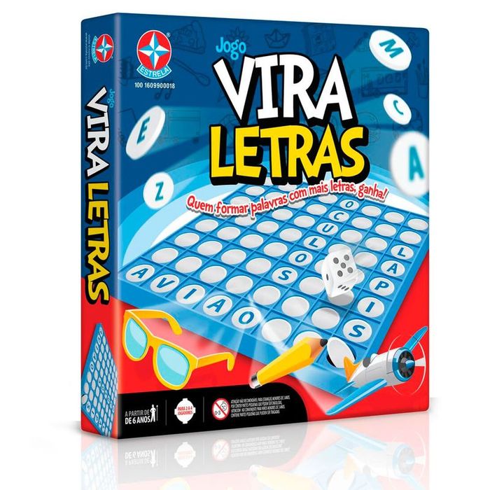 Jogo Vira Letras - Estrela