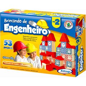 Brincando de Engenheiro II 53 peças