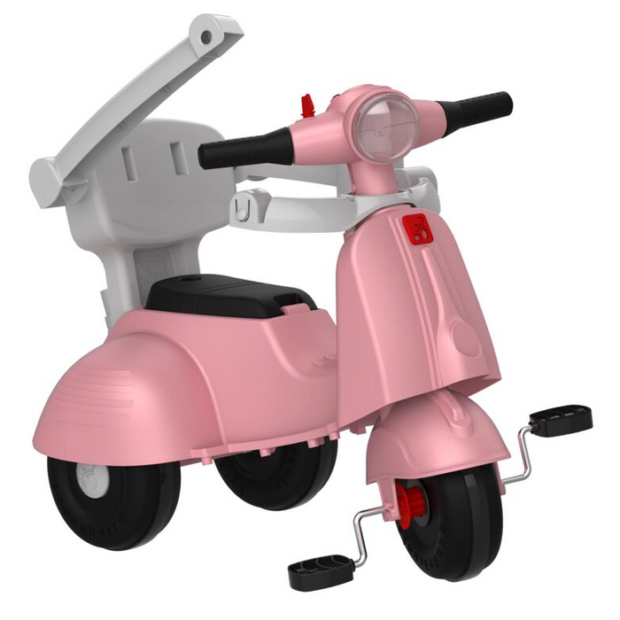 Scooter Banderetta Passeio e Pedal (Rosa) - Ref 1246 BANDEIRANTE