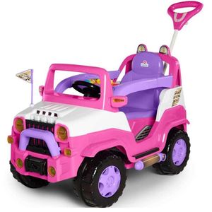 Carrinho Infantil Diipi Rosa - Ref 1028 Calesita