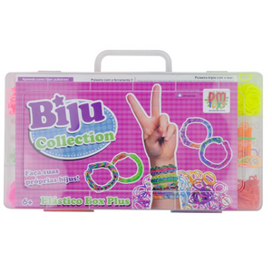 Biju Collection Elástico Box Plus 1500 Elásticos - Ref DMT6694 DM Toys