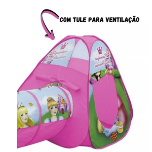 Barraca 3 em 1 Princesas - Ref DMT5880 DM Toys