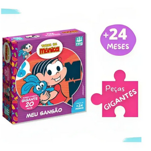 Quebra Cabeça Gigante Meu Sanção Turma Da Monica - Ref 0778 Nig Brinquedos