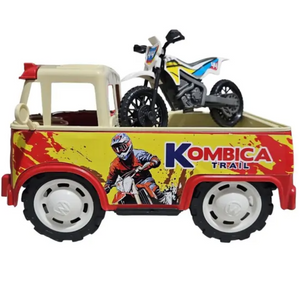 Carrinho de Brinquedo Kombica Trail - Ref BQ9078A Kendy Brinquedos