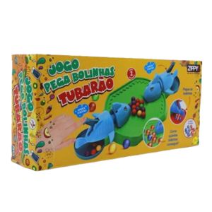 Jogo Pega Bolinhas Tubarão para 2 jogadores - Zippy Toys