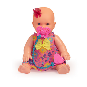 Boneca Infantil Babidu Xixi 2376 Anjo