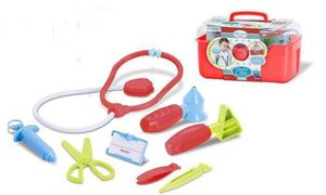 Kit Médico Maleta Doutora Infantil 09 peças Roma 5316