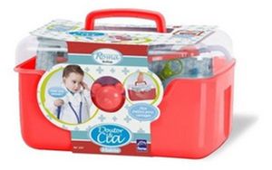 Kit Médico Maleta Doutora Infantil 09 peças Roma 5316