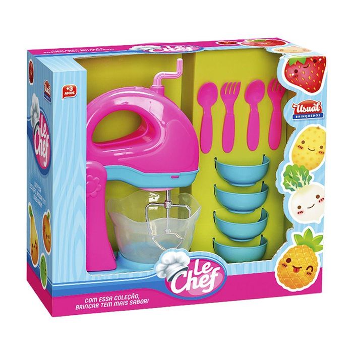 Kit Batedeira Le Chef - Usual Brinquedos