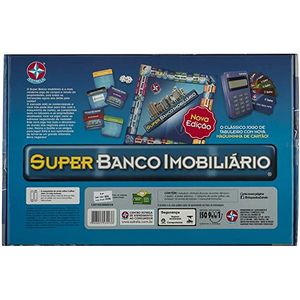 Jogo Super Banco Imobiliário Com Maquina De Cartão - Estrela